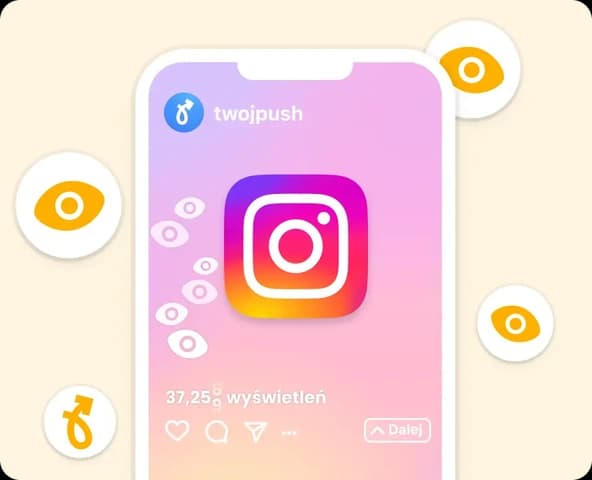 Wyświetlenia na Instagramie