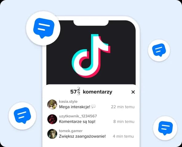 Komentarze TikTok