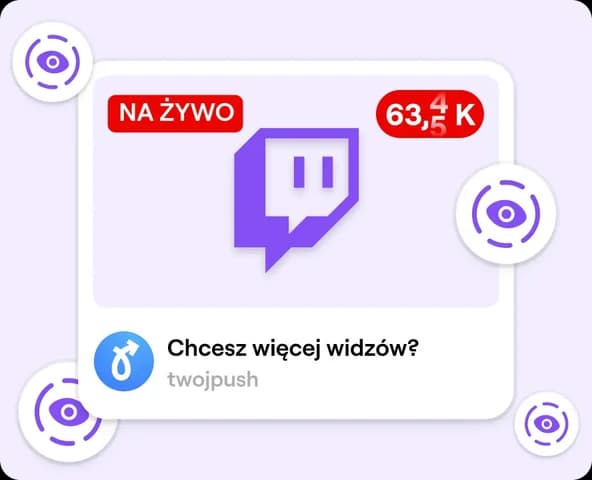 Twitch Widzowie na żywo