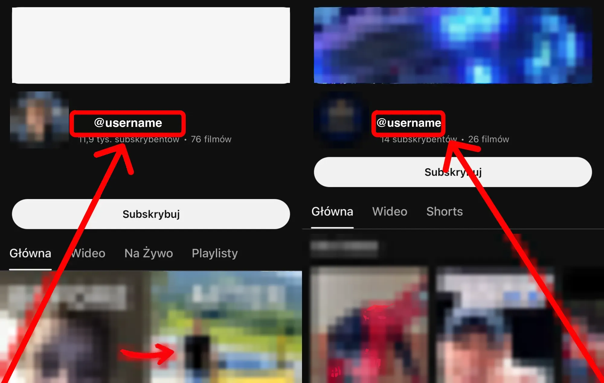 Kup lajki na YouTube: instrukcja ze zrzutami ekranu – gdzie znaleźć nazwę użytkownika lub link do profilu YouTube