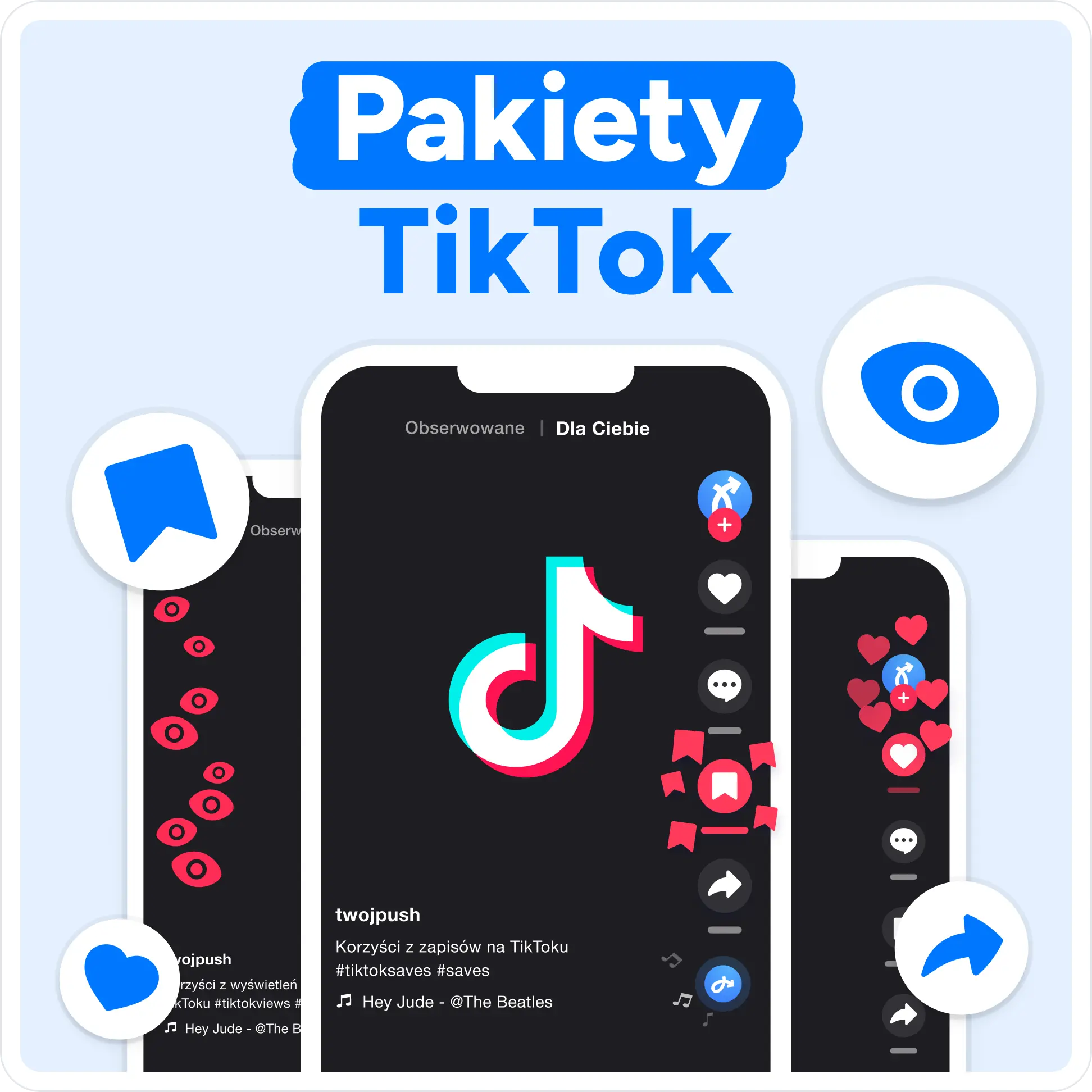 Kup pakiety TikTok Mockup